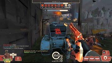 Tf2 MvM: Osmium Ordinance Downpour - (Adv) Wet Wreckage (5 waves) as Gun spy