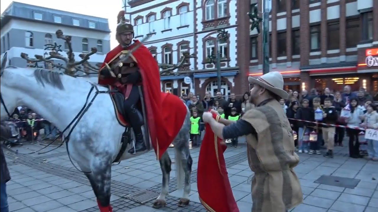 Martinsumzug Grundschule St. Martin Grevenbroich Stadtmitte am 5.11.2025