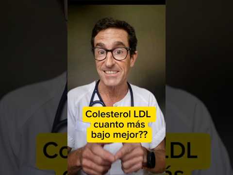 ¿Colesterol LDL cuanto más bajo mejor?? No. Nuevo estudio