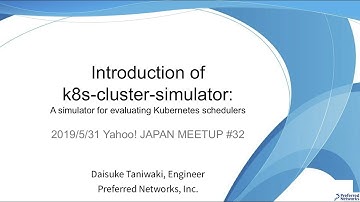 Introduction of k8s-cluster-simulator: A simulator for evaluating Kubernetes schedulers