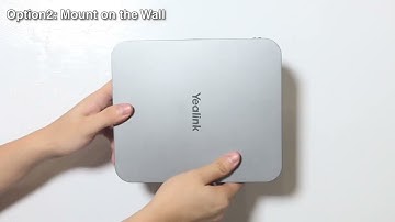 Yealink MVC840 Unboxing and installation step