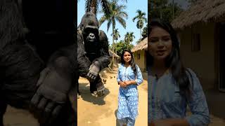 King Kong In A Real Bangladeshi Village Heartwarming Story With Elderly Woman Young Girl