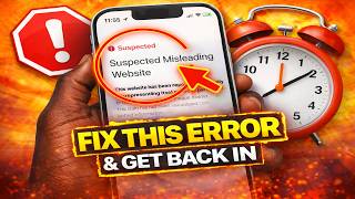 How to Bypass the BG/DSJ ‘Misleading Website’ Error in Seconds