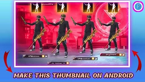 How to make Thumbnail like @Aarav Mehta and @Vasu777 Easily Tutorial On Android |