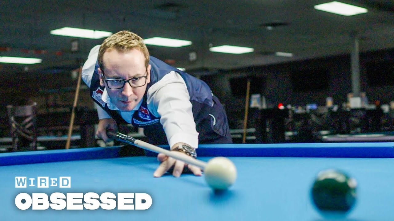 How This Trick Shot Artist Invented 10,000+ Pool Shots | Obsessed | WIRED