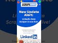 LinkedIn Data Scraper Tool | ScrapeGenius New Update #designcollection #linkedinscraper #B2BLeads