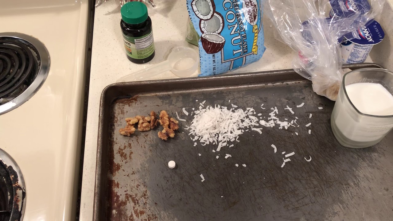 Banana,Walnut,Coconut,Calcium with Vitamin D Smoothie YouTube