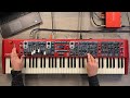 Nord Stage 3 - Building a Sustaining Drone Pad and Piano Layered Sound Tutorial - Church/Worship Pad
