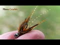 Micro Crayfish - Jigged Nymph and streamer - McFly Angler crawfish Fly Tying Tutorial