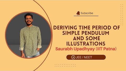 Time period of Simple Pendulum | SHM