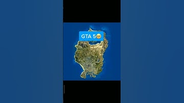 gta 6 concept map (gta 5 map vs gta 6 map) #gtaVmap #GtaVImap