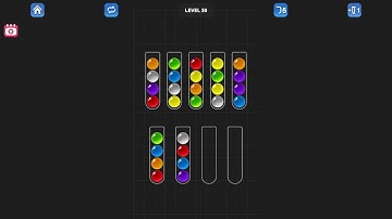 Ball Sort Puzzle - Color Game Level 39 Solution (Android)