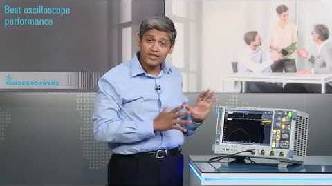 R&S RTO digital oscilloscope: Up to 16 bit vertical resolution