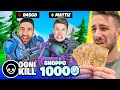 Shoppo 1.000 VBUCKS Ogni Kill di MATTIZ e R4SCO! Ho shoppato troppo! Stagione 2 Capitolo 3 Fortnite!