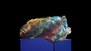 Immersive Audio-Reactive Projection Mapping Installation