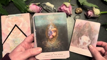The Rose oracle deck by Rebecca Campbell review, flip through #oraclecards #flipthrough