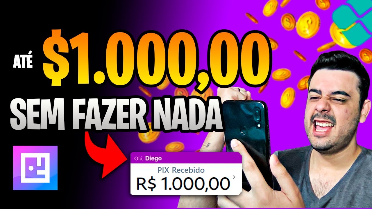 COMO GANHAR Dinheiro Sem Fazer NADA ? NOVO APP para Ganhar Dinheiro apertando 1 Botão – Playfi