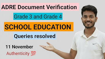 ADRE 2.0 Document Verification// Queries Resolved // Part-6