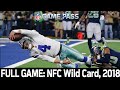 A playoff matchup worth the hype seahawks vs cowboys 2018 nfc wild card full game