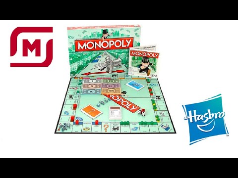 ОБЗОР Классической  Монополии от Hasbro. Настольные игры «HASBRO» в Магнит 2020!