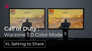 XL Setting to Share – COD WZ Color Mode