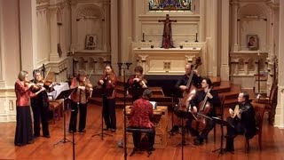 Video voorbeeld van "Air on the G String (Suite No. 3, BWV 1068) J. S. Bach, original instruments"