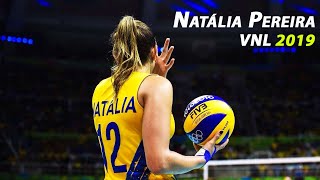 Amazing Natália Pereira | Best spikes |  Highlights | VNL 2019 | HD |