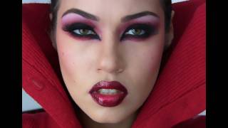 Halloween Sexy Vampire Makeup Tutorial​​​ | Eman​​​