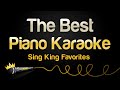 The Best Karaoke with lyrics | Piano Karaoke