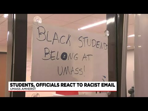 UMass students respond to second racist email directed at the black community