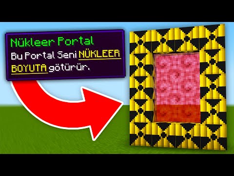 Minecraft ama ÖZEL PORTALLAR VAR ☢️