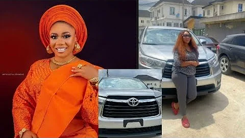 Actress Wumi Toriola Rejoice As She Acquires A Multimillion Car Few Days After She Celebrated Her...