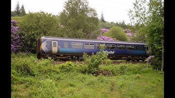 Class 153 no. 153380 on Oban line training run 13th June 2021.