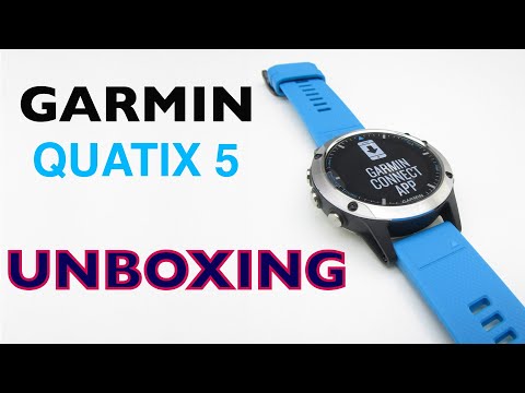 Garmin Quatix 5 Unboxing HD (010-01688-40)