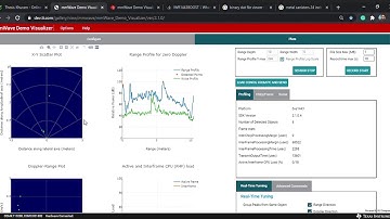 mmWave FMCW radar (wood as obstacle)