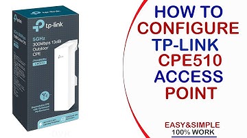 TP-Link CPE510 P2P Configuration Setup in Hindi