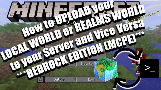 How to Upload a World to your Minecraft Bedrock Edition Server -  Knowledgebase - MCProHosting LLC