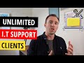 How To Get Unlimited Clients For IT Support Company (with high ROI).