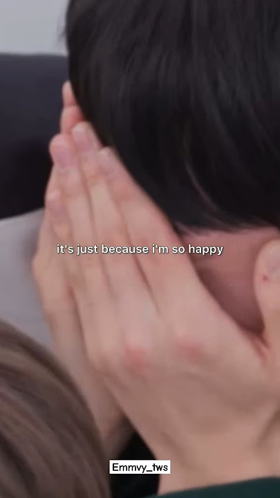 he was crying?😭 they're so cute 😂#tws #dohoon #jihoon #kyungmin #hanjin #youngjae #shinyu 💕