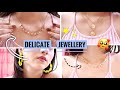 *LATEST* Dainty Jewellery collection | Delicate chokers, earrings, rings etc | Manasi Mau