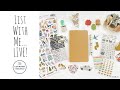 List With Me... LIVE, Traveler’s Notebook Style 8.8.20
