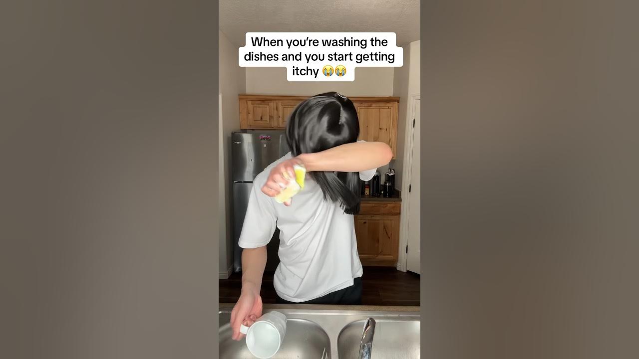 Itchy Skin After Washing Dishes