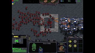 Testing Starcraft Broodwar Units - Marines vs Terran Units