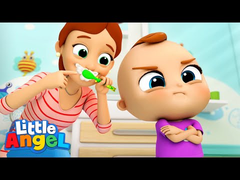 *NEW* Brush Your Teeth Baby John | Educational Kids Songs & Nursery Rhymes By Little Angel