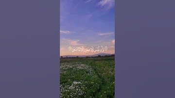 سورة النجم - ناصر القطامي ( وان ليس للإنسان الا ما سعى)