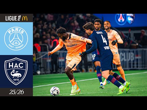 ⚽️ Résumé : PSG - HAC (3-0) I J13 - L1 McDonald's 2025-2026