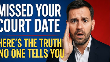 Missed Court Date — What Happens Next & How to Fix It?