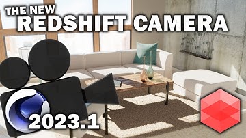 Cinema 4d 2023.1: New Redshift Camera