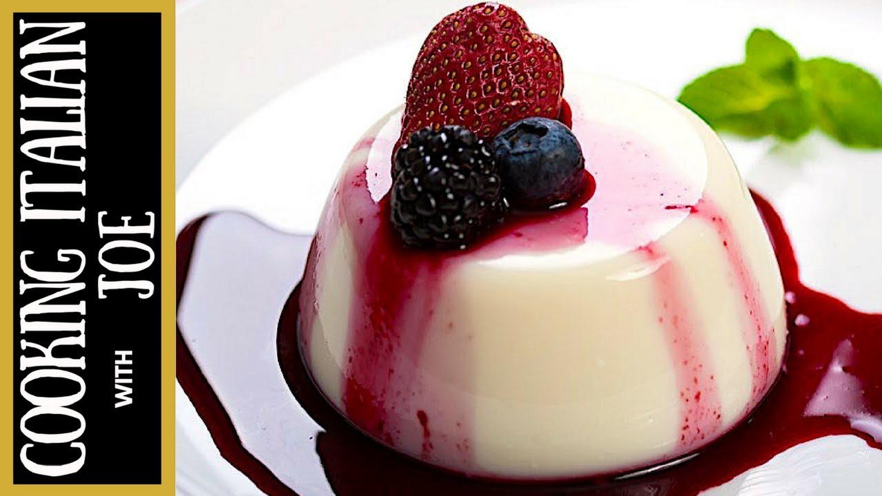 Panna Cotta | Cooking Italian with Joe