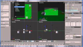 Blender 2.5 Developing a Simple Ball Game Part 3 Displaying the Score using a Dynamic Text Display